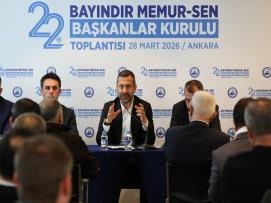 Bayındır Memur-Sen 22. Başkanlar Kurulu Toplantısı Gerçekleştirildi