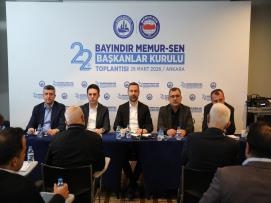 Bayındır Memur-Sen 22. Başkanlar Kurulu Toplantısı Gerçekleştirildi