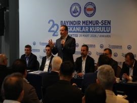 Bayındır Memur-Sen 22. Başkanlar Kurulu Toplantısı Gerçekleştirildi