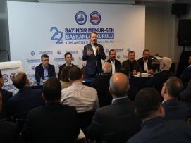 Bayındır Memur-Sen 22. Başkanlar Kurulu Toplantısı Gerçekleştirildi