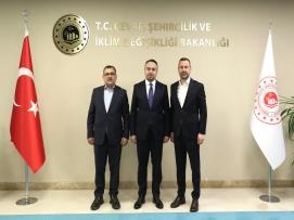 Tufanoğlu ve Onhan'dan, Bakan Yardımcısı Demiralp'e Ziyaret