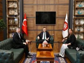 Genel Başkan Yardımcımız Tosun'dan, Niğde Valisi Akmeşe'ye Hayırlı Olsun Ziyareti