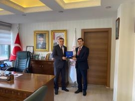 Bursa Şube Yönetimimiz, Bursa İl Milli Eğitim Müdürü Çokgezer'e Hayırlı Olsun Ziyaretinde Bulundu