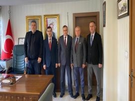 Bursa Şube Yönetimimiz, Bursa İl Milli Eğitim Müdürü Çokgezer'e Hayırlı Olsun Ziyaretinde Bulundu