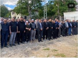 Şehit AFAD Personelimiz Ömer Faruk Özkan'ı Ebediyete Uğurladık