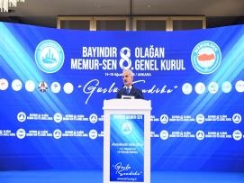 Bayındır Memur-Sen 8. Olağan Genel Kurulu Ankara’da Gerçekleştirildi