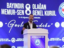 Bayındır Memur-Sen 8. Olağan Genel Kurulu Ankara’da Gerçekleştirildi