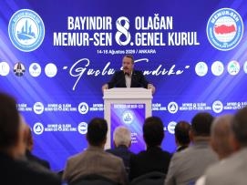 Bayındır Memur-Sen 8. Olağan Genel Kurulu Ankara’da Gerçekleştirildi