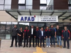 Genel Başkan Yardımcımız Tosun, Ege Bölgesi’nde AFAD Teşkilatlarına Ziyaretler Gerçekleştirdi