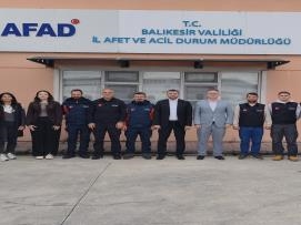 Genel Başkan Yardımcımız Tosun, Ege Bölgesi’nde AFAD Teşkilatlarına Ziyaretler Gerçekleştirdi