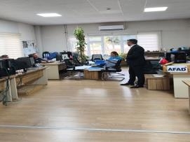 Genel Başkan Yardımcımız Tosun, Ege Bölgesi’nde AFAD Teşkilatlarına Ziyaretler Gerçekleştirdi