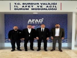 Genel Başkan Yardımcımız Tosun, Ege Bölgesi’nde AFAD Teşkilatlarına Ziyaretler Gerçekleştirdi
