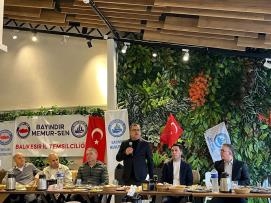 Onhan ve Düzgören, Balıkesir'de Teşkilat Ziyaretleri Gerçekleştirdi