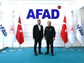 Genel Başkan Yardımcımız Tosun’dan AFAD Başkanı Ali Hamza Pehlivan’a Ziyaret