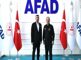 Genel Başkan Yardımcımız Tosun’dan AFAD Başkanı Ali Hamza Pehlivan’a Ziyaret