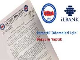 Temettü Ödemeleri İçin Başvuru Yaptık