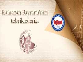 Ramazan Bayramınız Mübarek Olsun