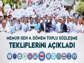 Memur-Sen Toplu Sözleşme Tekliflerini Açıkladı