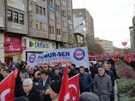 Bayındır Memur-Sen Çorum İl Temsilciliği’nden 'Teröre Lanet, Kardeşliğe Evet' yürüyüşü