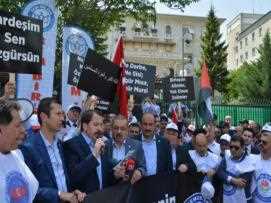Bayındır Memur-Sen, Mursi’nin İdama Mahkum Edilmesini Protesto Etti.