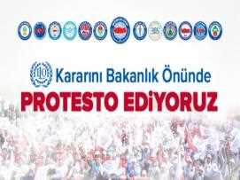 Memur-Sen, ILO Kararını Bakanlık Önünde Protesto Edecek