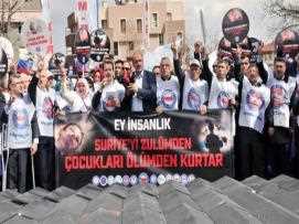 Yalçın: Kahrolsun Vahşet Koalisyonu!