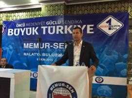 Genel Başkan Tufanoğlu “Hedef 1 Milyon Üye” İçin Malatya’da