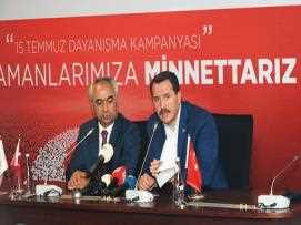 Memur-Sen'den 15 Temmuz Dayanışma Kampanyasına Destek