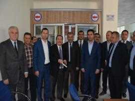 Genel Başkanımız Tufanoğlu, Pursaklar Tapu Müdürlüğü’nde Kütüphane Açılışına Katıldı